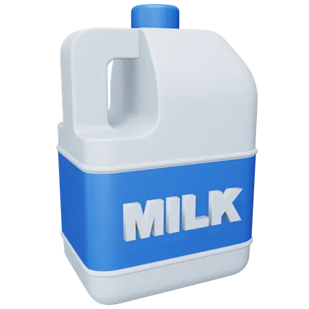 Milk Bottle  3D Icon