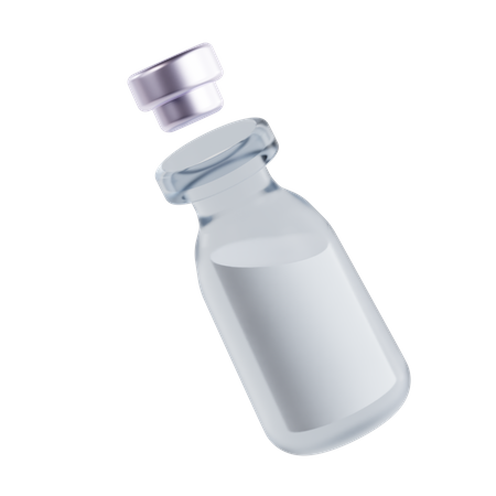 Milk Bottle  3D Icon