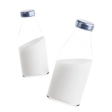 Milk Bottle  3D Icon