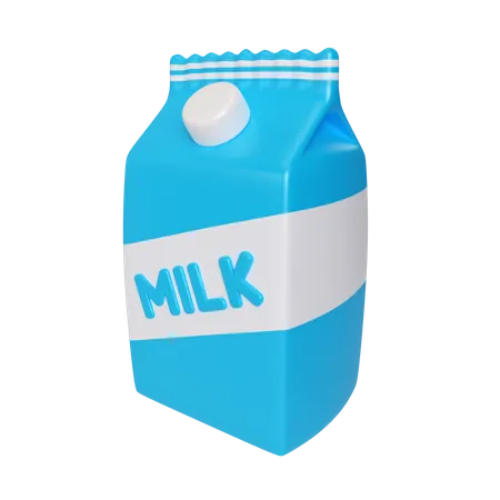 Milk Box  3D Icon