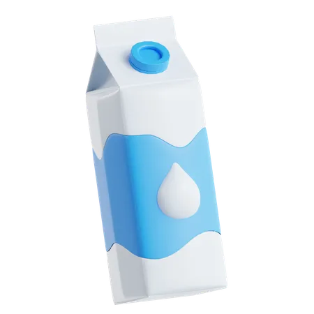 Milk Box  3D Icon