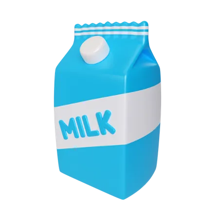 This Is Milk Packaged 3 D Render Illustration Icon High Resolution Png File Isolated On Transparent Background Available 3 D Model File Format Blend Fbx Gltf And Obj 3D Icon