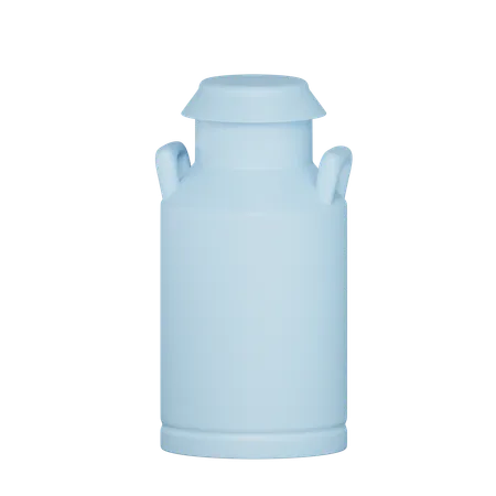 Milk Can  3D Icon