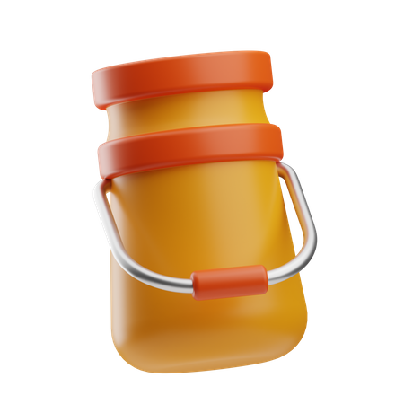 Milk Can  3D Icon
