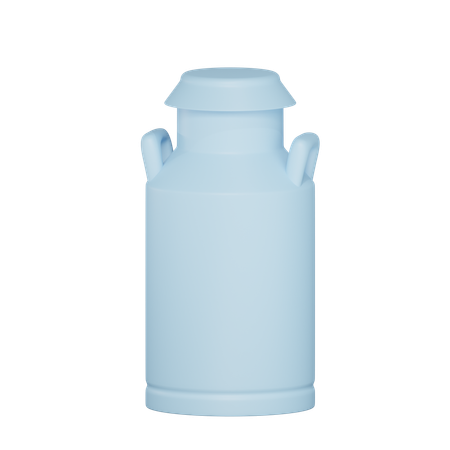Milk Can  3D Icon