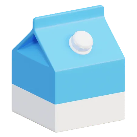 牛乳パック  3D Icon