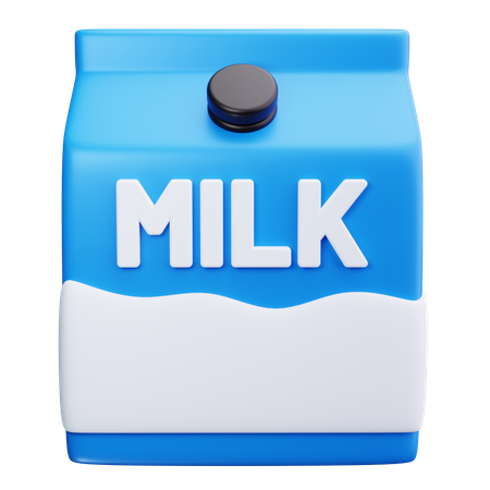 Milk Carton  3D Icon