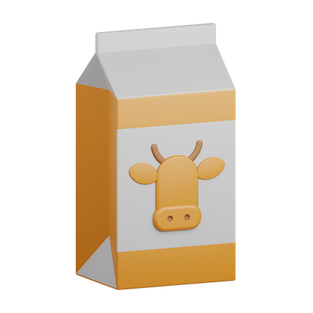 Milk Carton  3D Icon