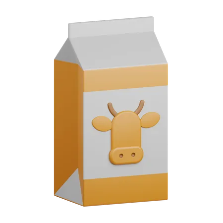 Milk Carton  3D Icon