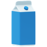 milk carton 3d logo