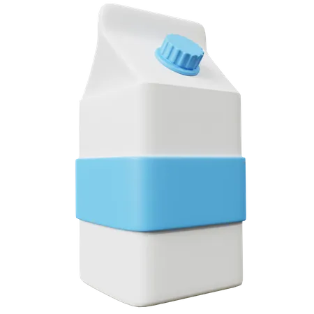 Milk Carton 3D Icon