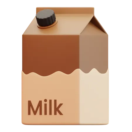 Milk Carton Packaging  3D Icon