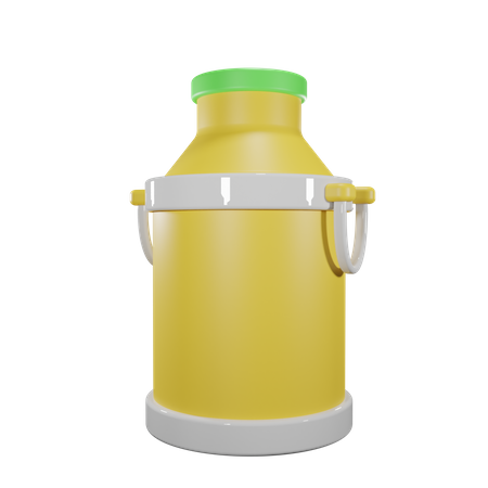 Milk Container  3D Icon