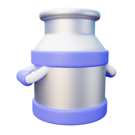 Milk Container  3D Icon