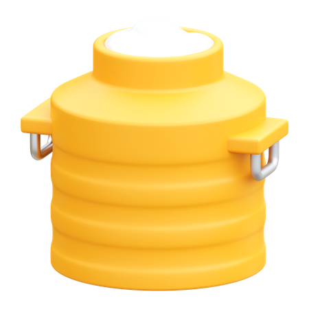 Milk Container  3D Icon