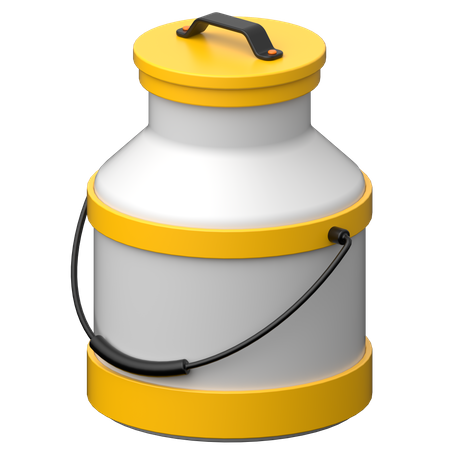 Milk Container  3D Icon