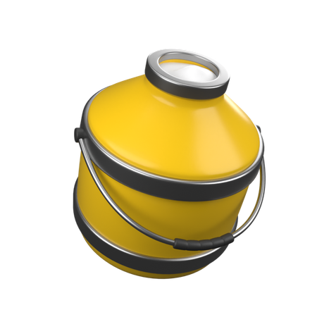 Milk Container  3D Icon