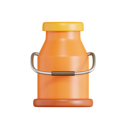 Milk Container  3D Icon