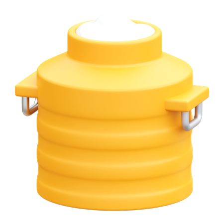 Milk Container  3D Icon