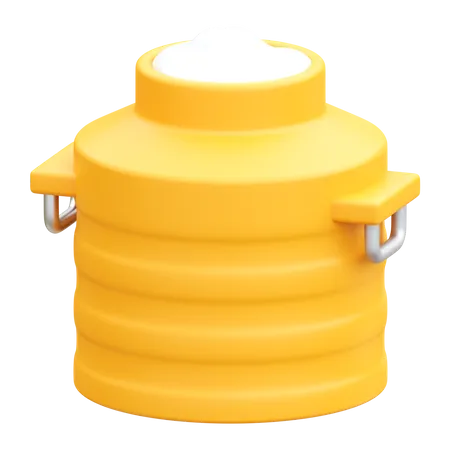 Milk Container  3D Icon