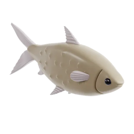 Milk Fish  3D Icon