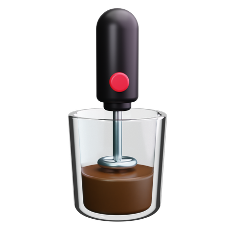 Milk Frother  3D Icon