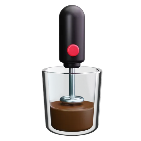 Milk Frother  3D Icon