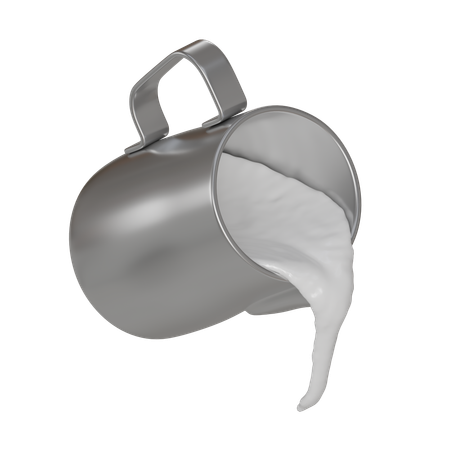 Milk Frothing  3D Icon