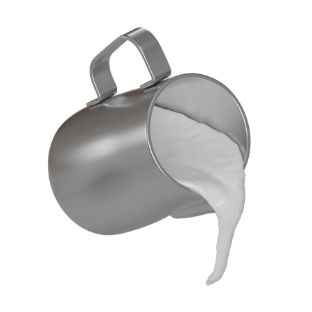 Milk Frothing  3D Icon
