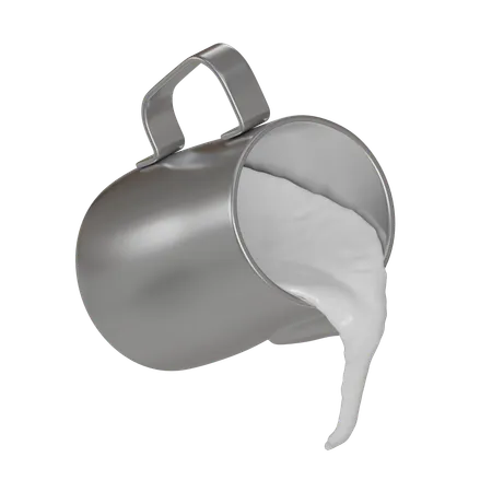 Milk Frothing  3D Icon