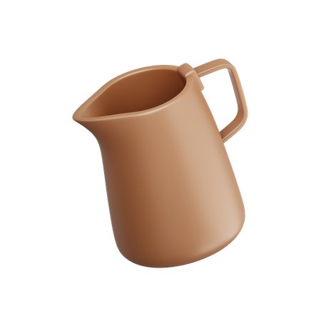 Milk Frothing Pitcher  3D Icon