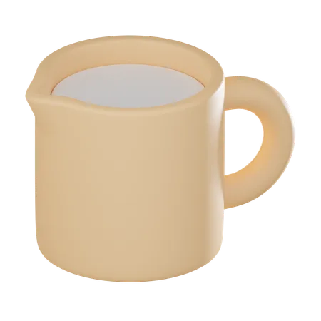 Milk Frothing Pitcher  3D Icon