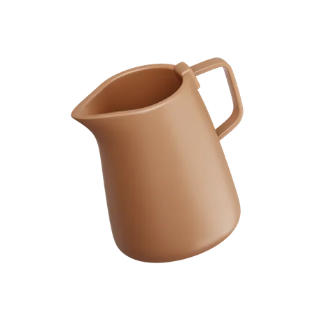 Milk Frothing Pitcher  3D Icon