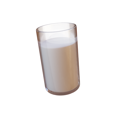 Milk Glass  3D Icon
