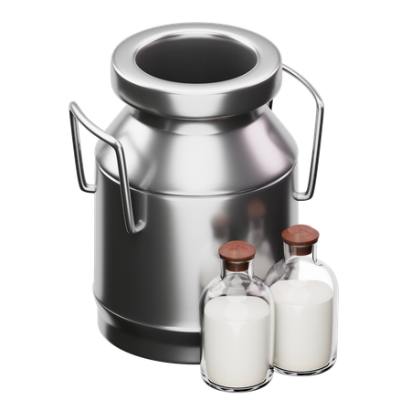 Milk Jug  3D Icon