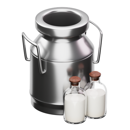 Milk Jug  3D Icon