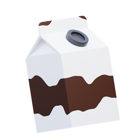 Milk Pack 3D Icon