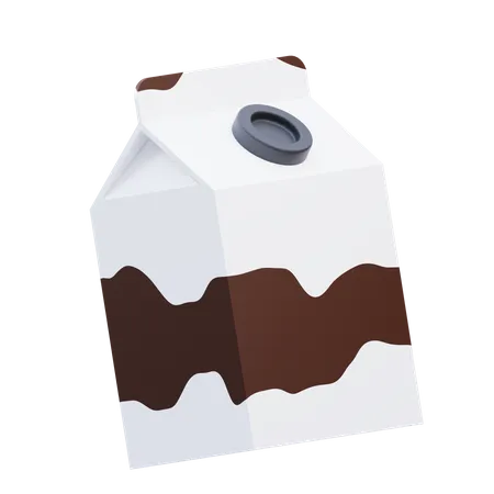 Milk Pack  3D Icon