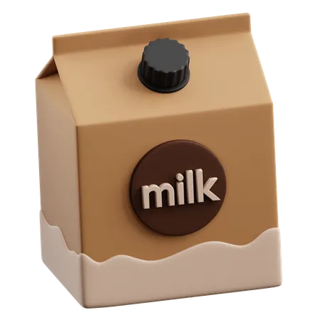 Milk Package  3D Icon