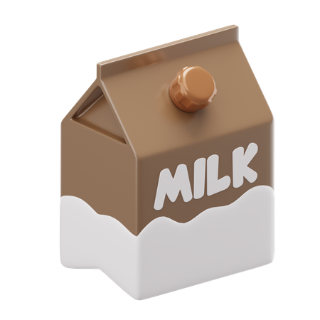 Milk Package  3D Icon