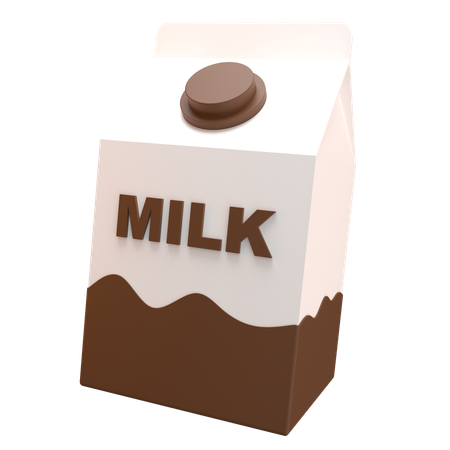 Milk Package  3D Icon