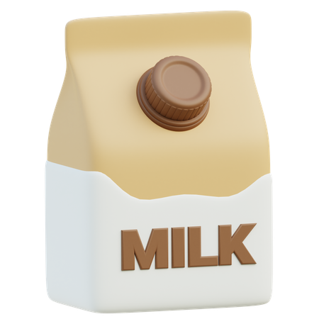 Milk Package  3D Icon