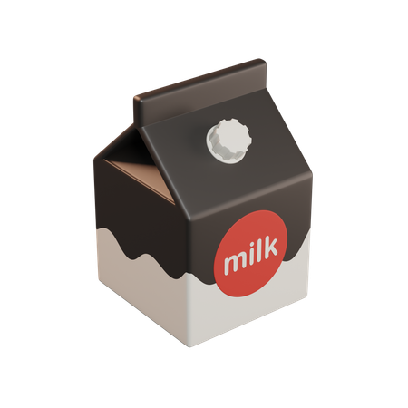 Milk Package  3D Icon