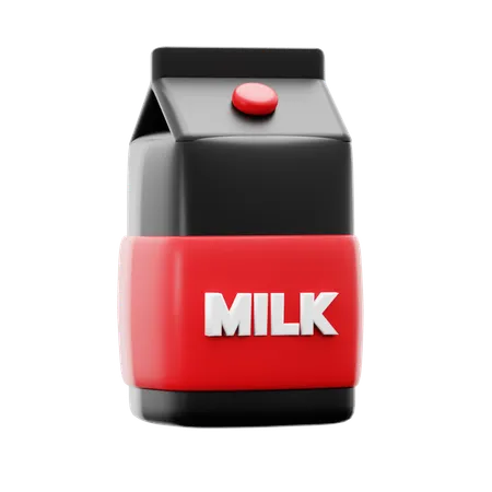 Milk Package  3D Icon