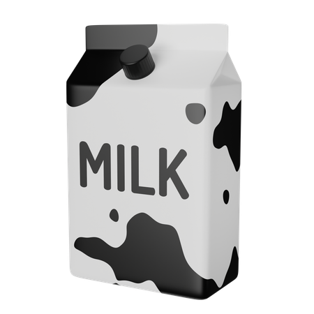 Milk Package  3D Icon