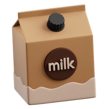 Milk Package  3D Icon