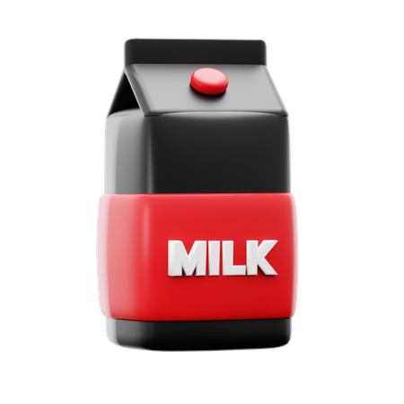 Milk Package  3D Icon