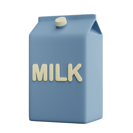 Milk Package  3D Icon