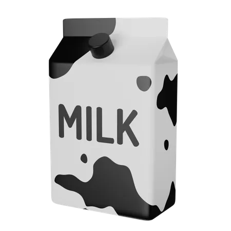 Milk Package  3D Icon