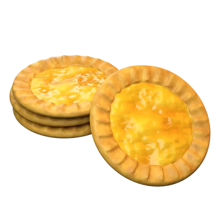 Milk Pie  3D Icon